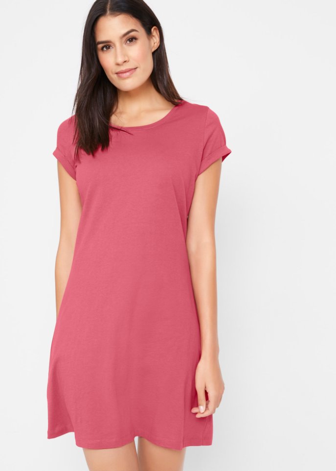 Shirtkleid, Kurzarm