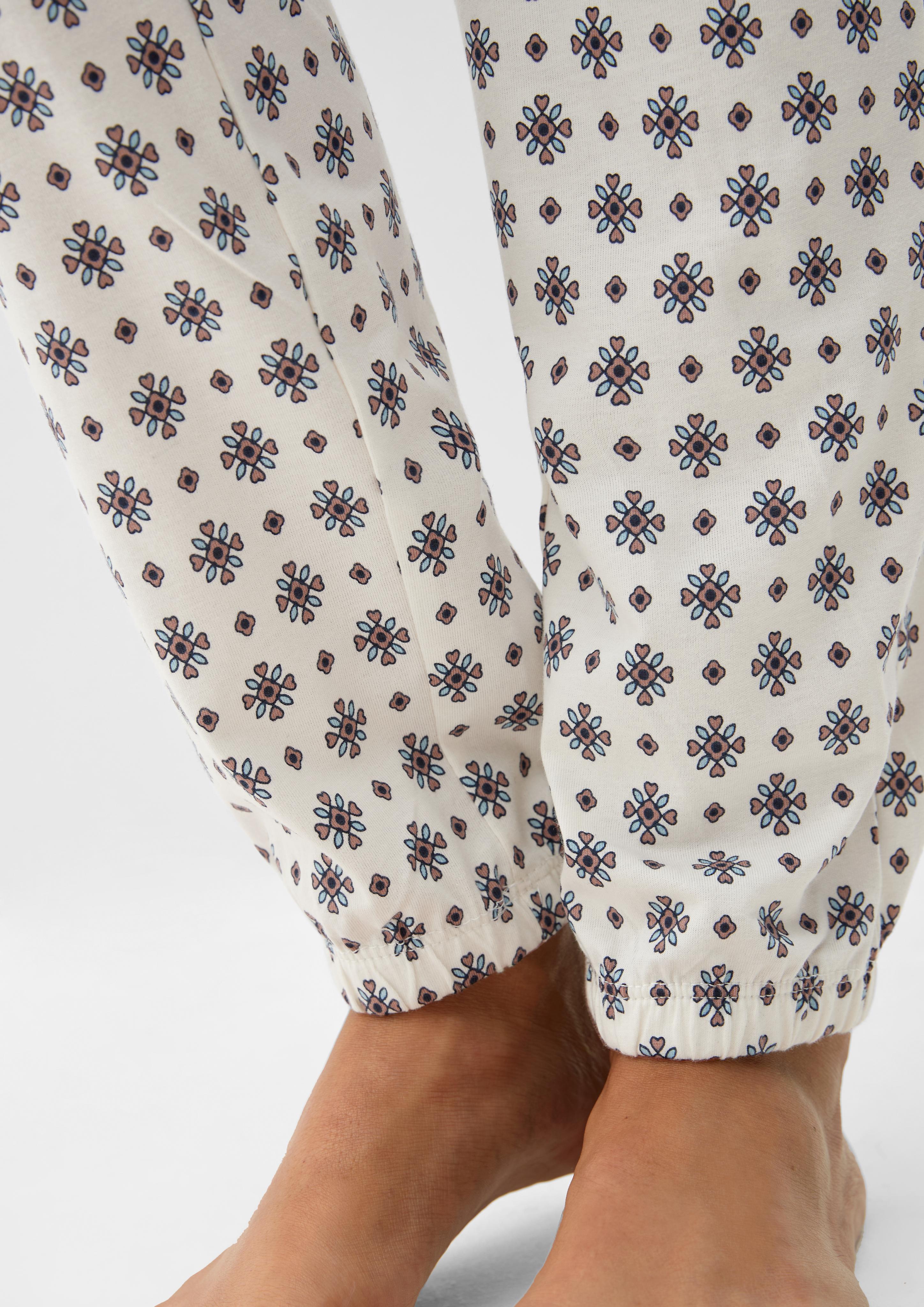 Pyjamahose mit Elastikbund  6007500-8500
