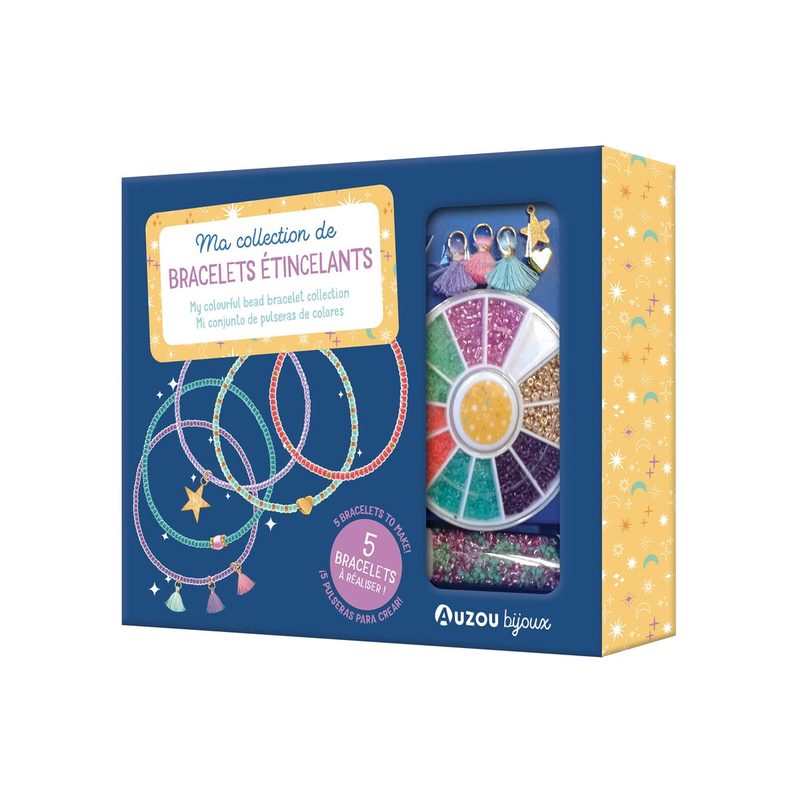 Coffret Ma collection de bracelets éincelants - Auzou