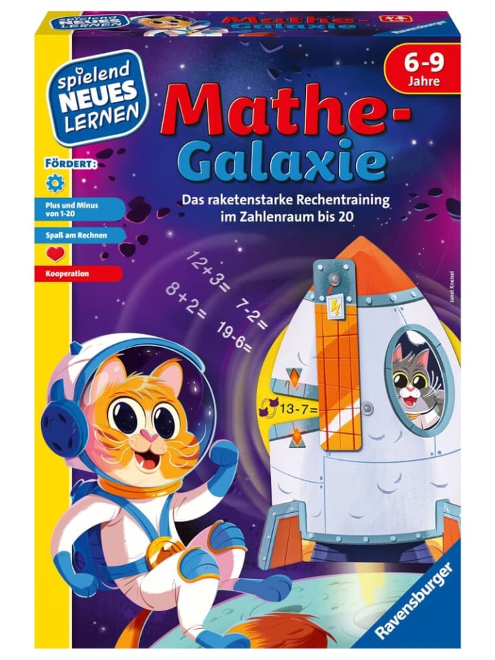 Ravensburger Brettspiel Mathe Galaxie Spielen und Lernen, 6-9 Jahre günstig kaufen onesize