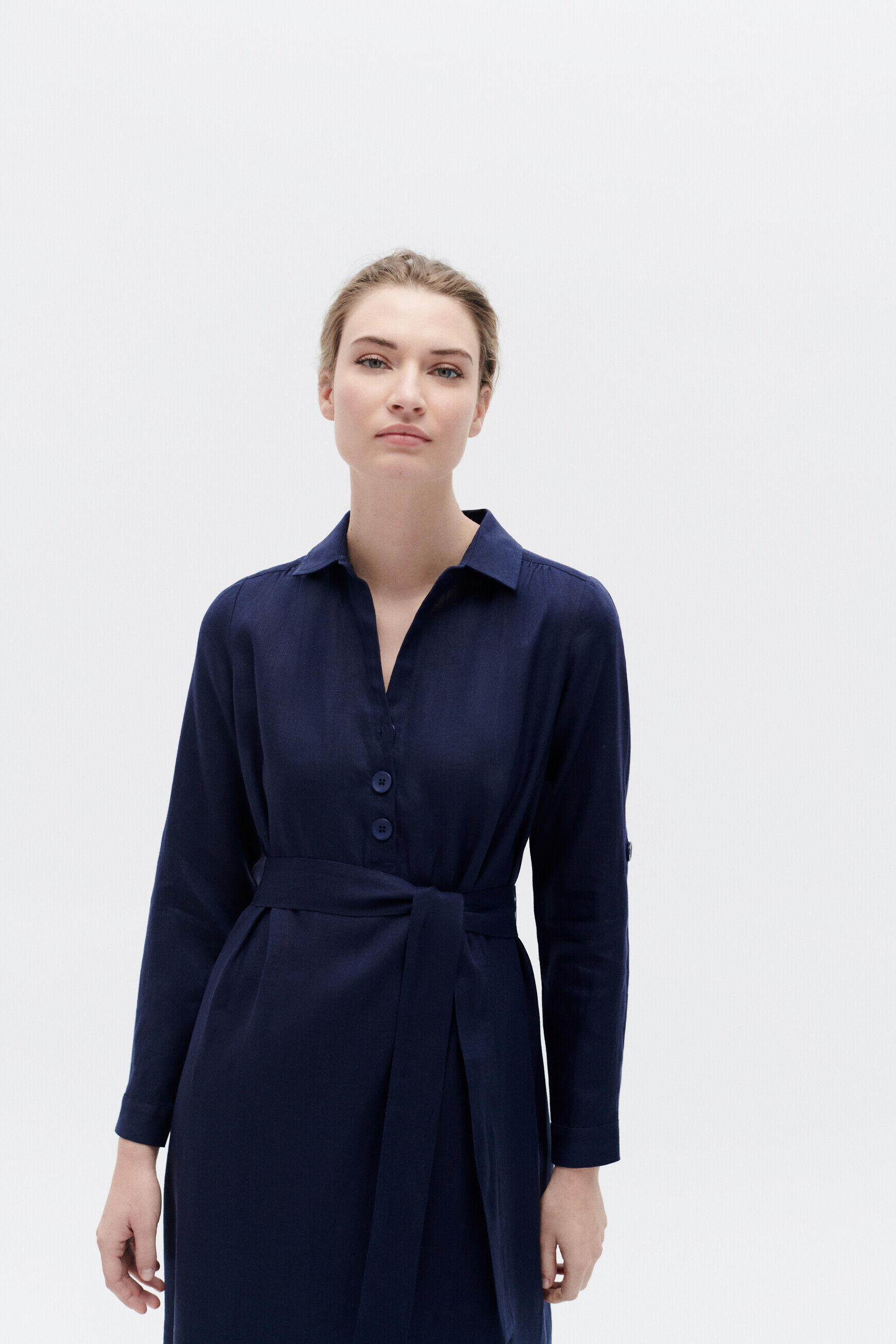Robe rbetty bleu marine femme