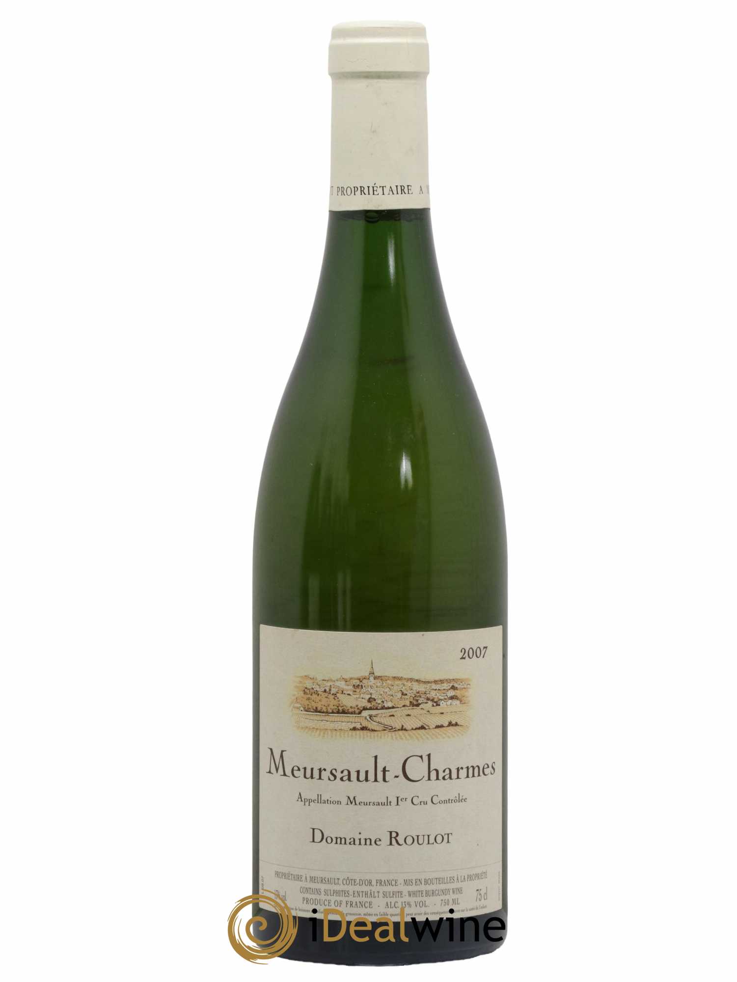 Meursault 1er Cru Charmes Roulot (Domaine)  2007 - Lot de 1 Bouteille