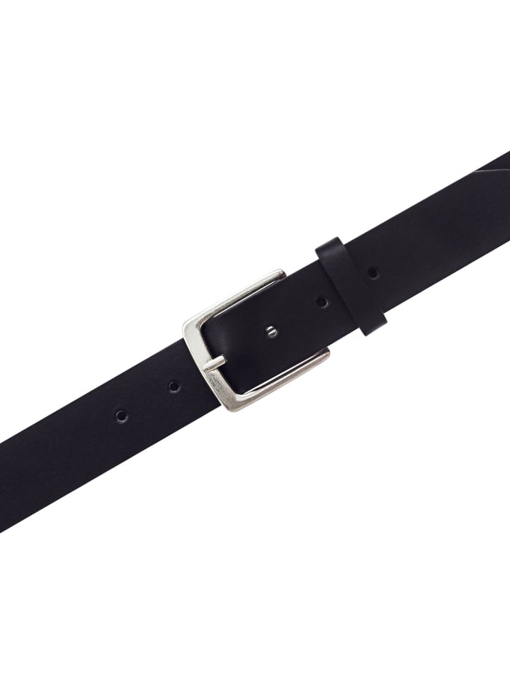 b.belt Gürtel Leder in black günstig kaufen