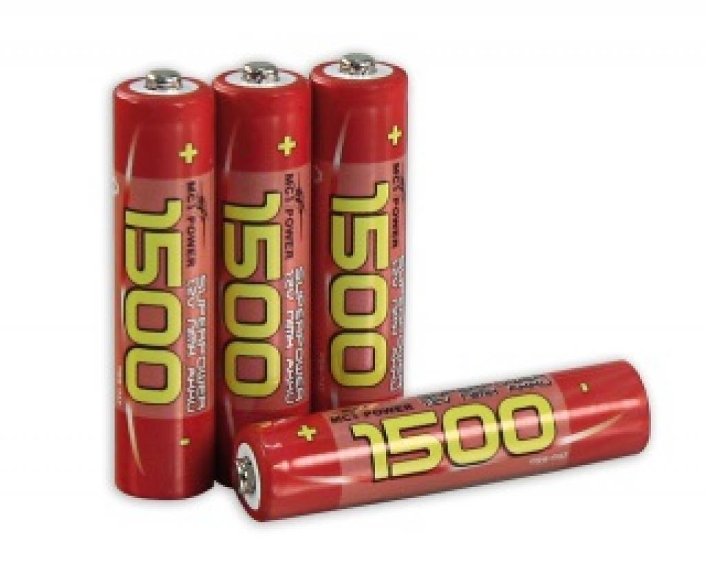 McPower 4x Micro Akku wiederaufladbar