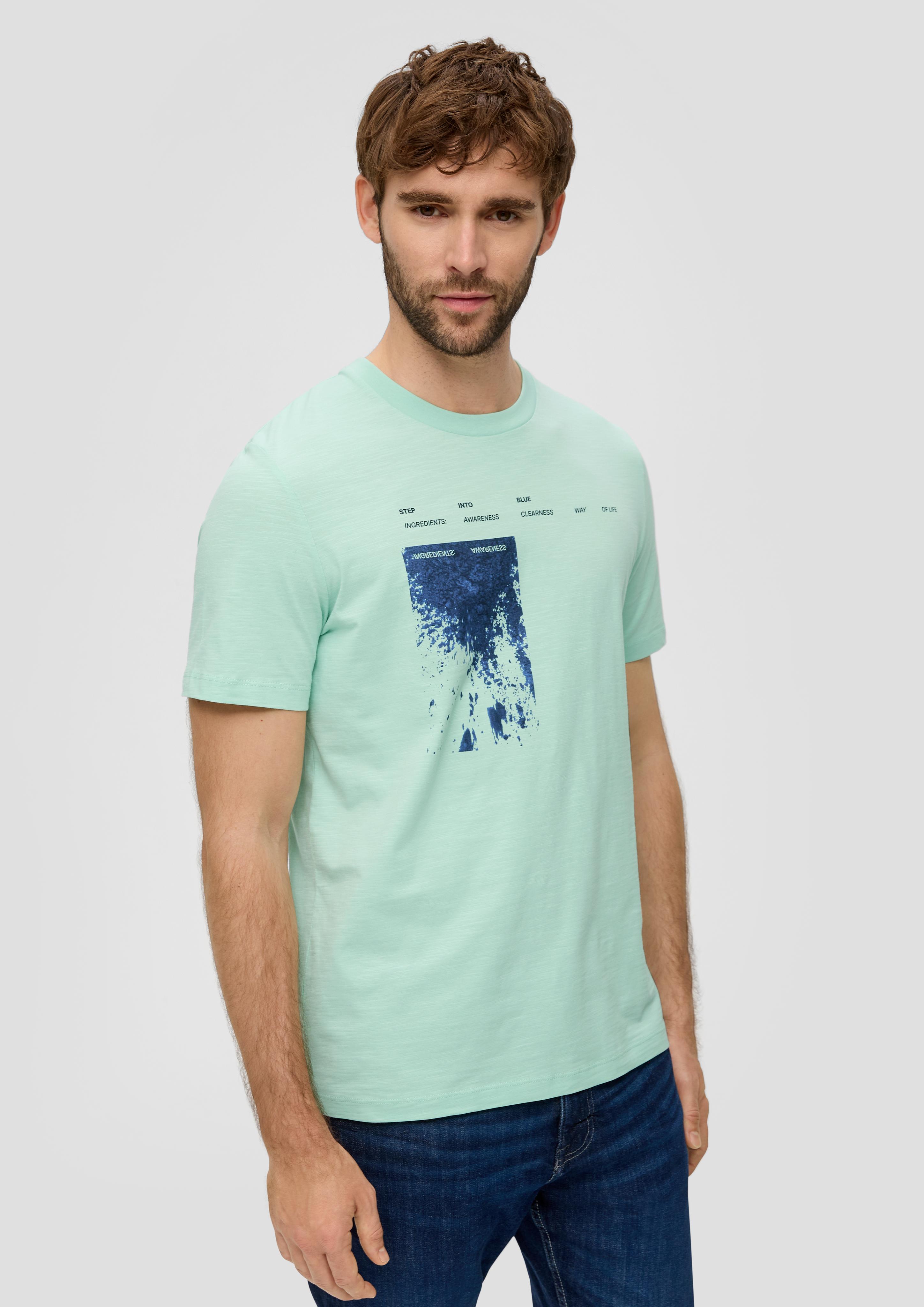 T-Shirt mit Rundhalsausschnitt  2143918-65D1