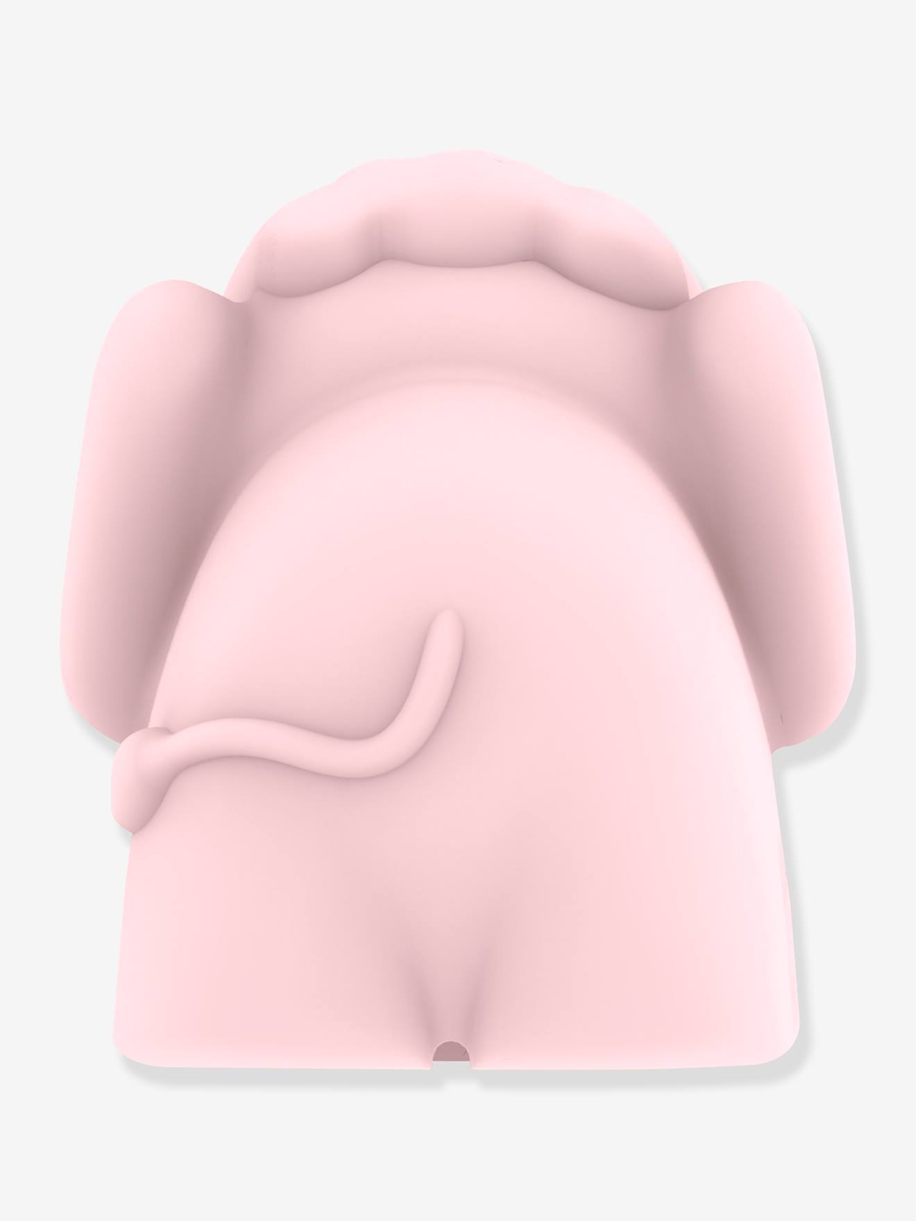 Softes Kinderzimmer Akku-Nachtlicht Elefant MAYA DHINK - rosa