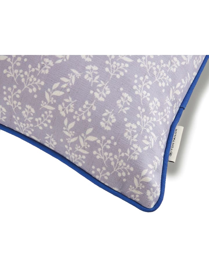 Tom Tailor Zierkissenhülle BLOOM in Lila günstig kaufen 45 x 45 cm