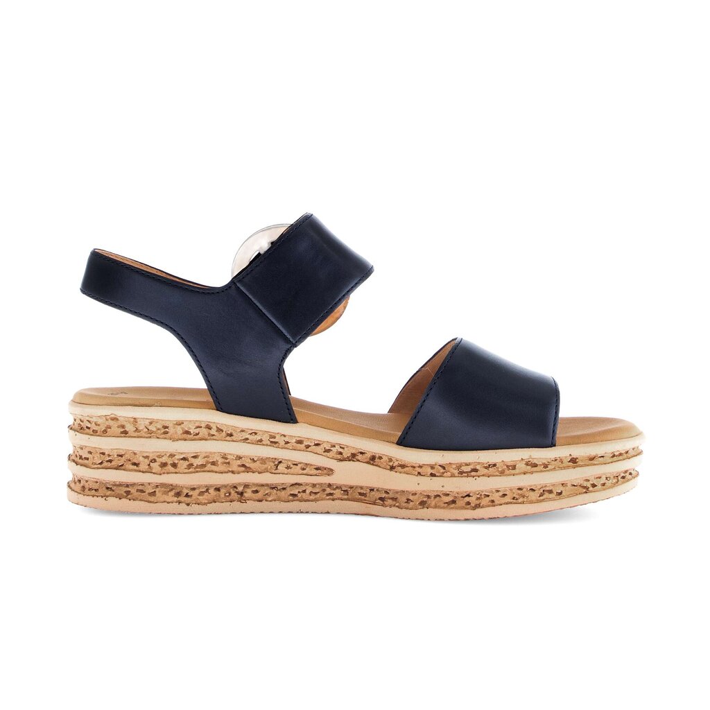 Gabor fashion Riemchensandale blau