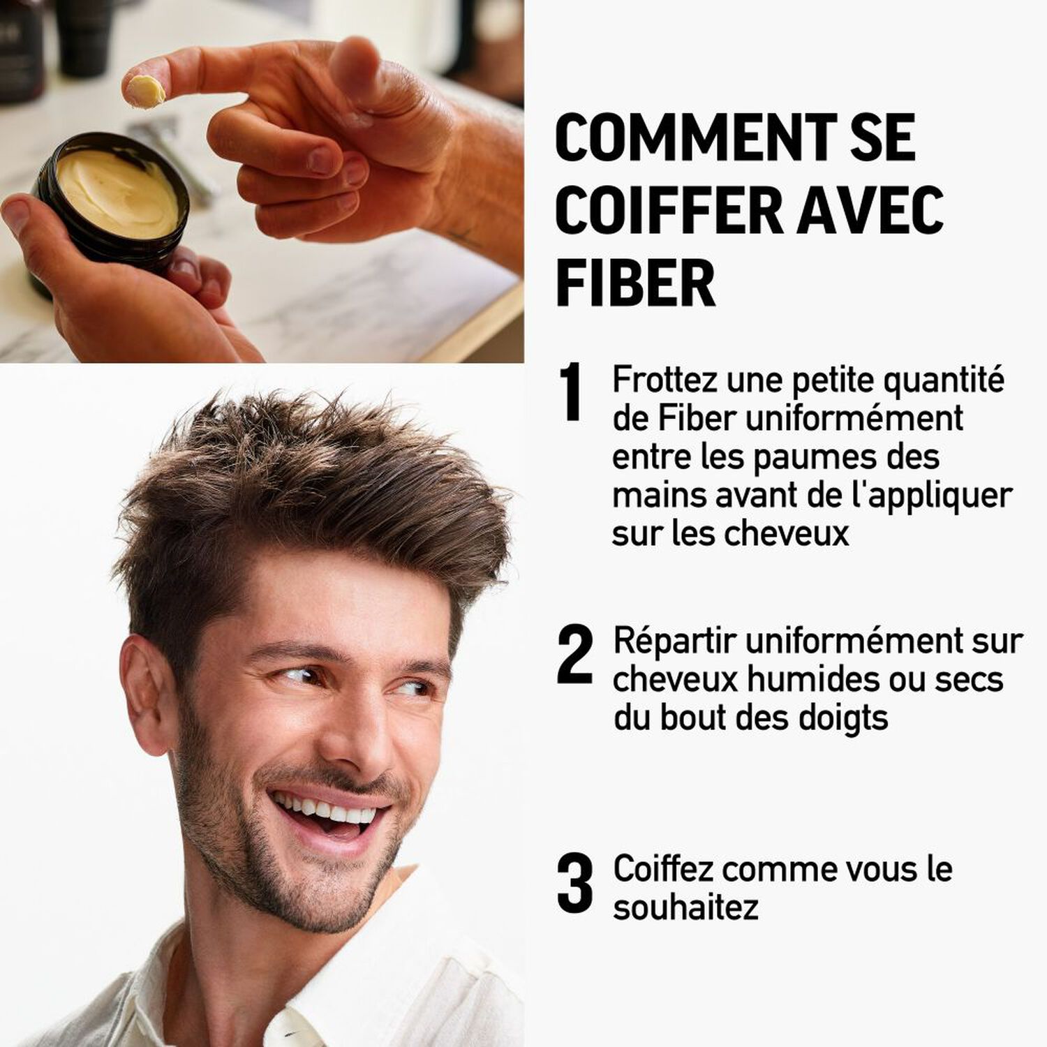 American Crew FIBER Fixation Forte Effet Mat