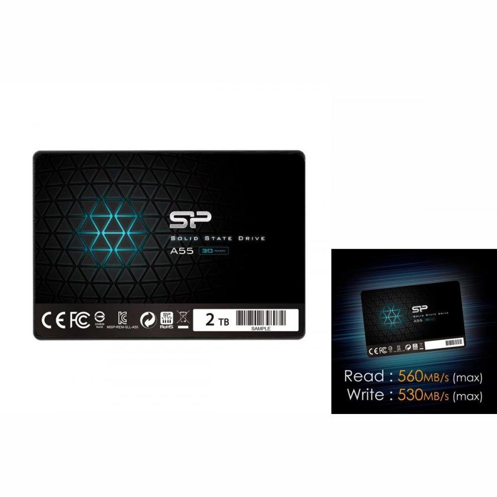 SILICON POWER Computer-Festplatte Silicon Power Ace A55 interne Gaming-SSD