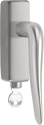 Formani 1503D123INXX1 BASICS LB20-DKLOCK-O solid tilt-and-turn fitting lockable right-handed matte stainless steel