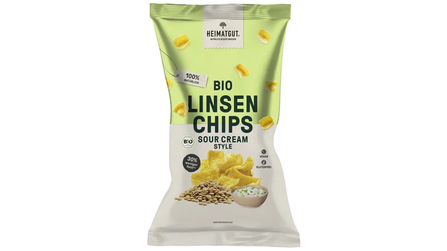 Heimatgut BIO Linsen Chips 75 g