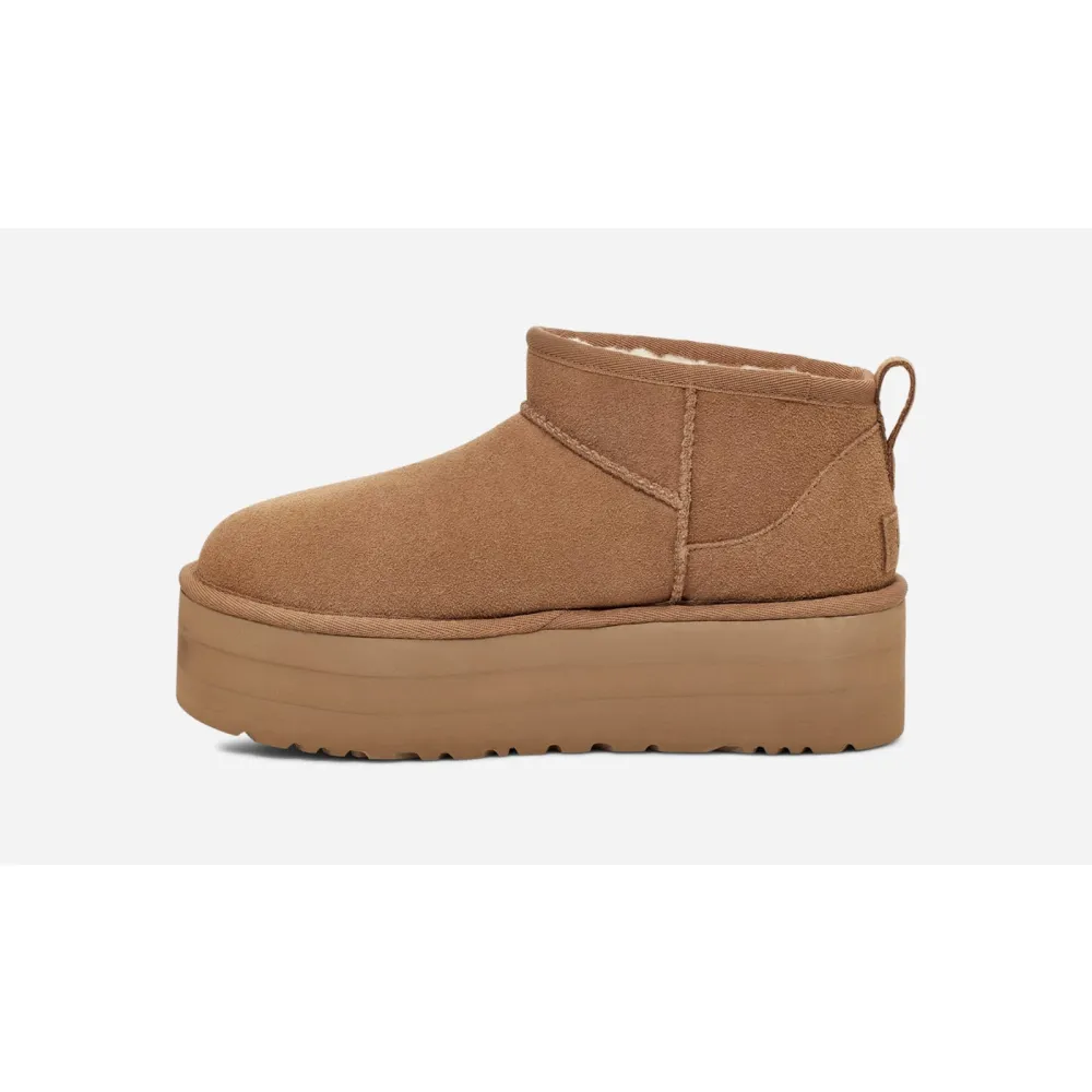 UGG Classic Ultra Mini Platform 1135092-CHE / braun