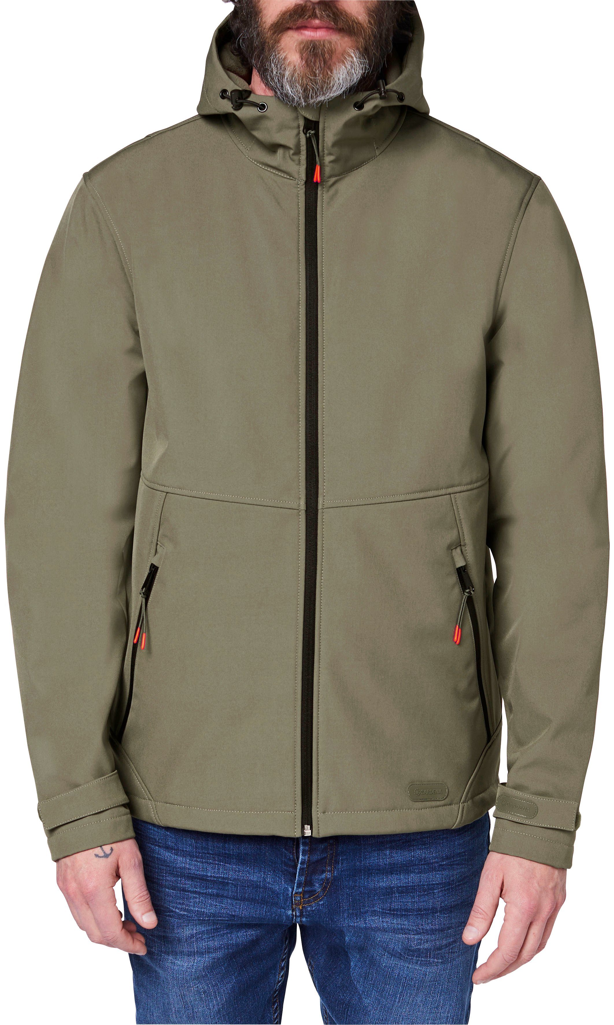 GARDENA Softshelljacke wasser- und windabweisend