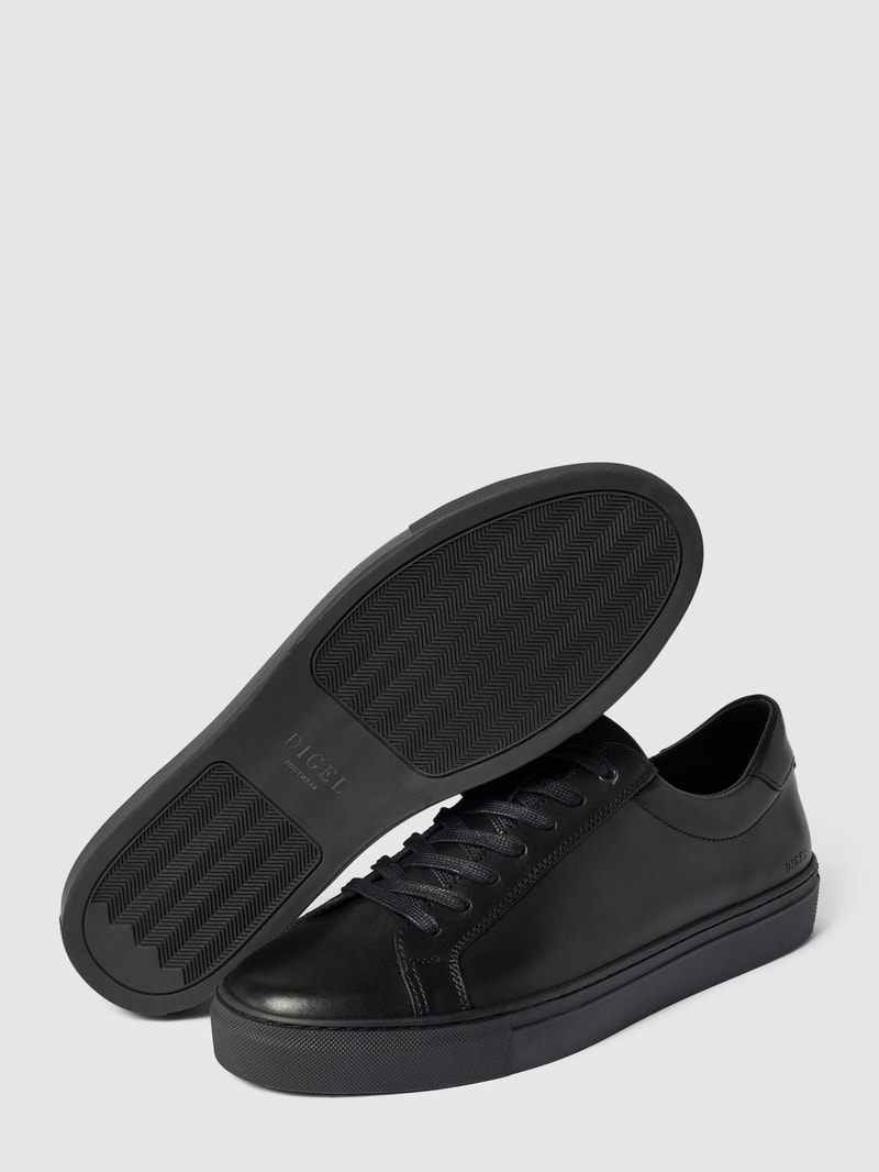 Sneaker mit Label-Detail Modell 'SUMMER' in schwarz
