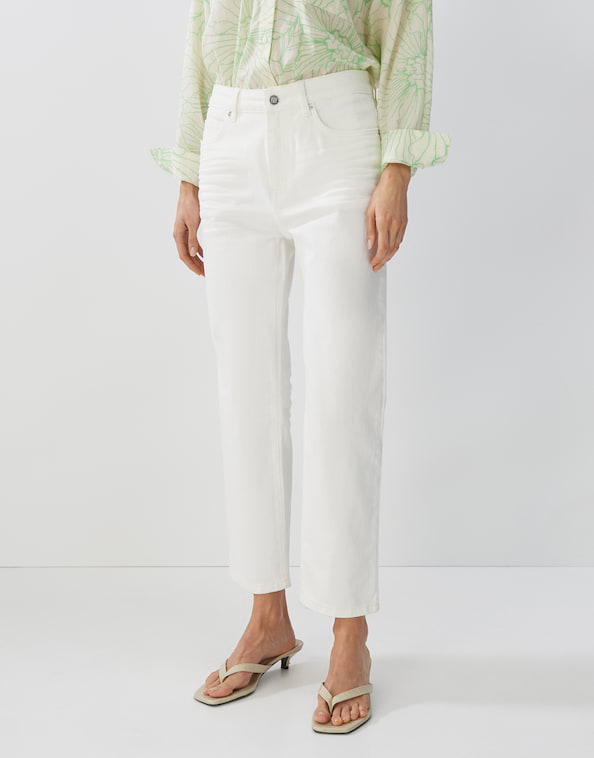 Cropped Relaxed Jeans Corah