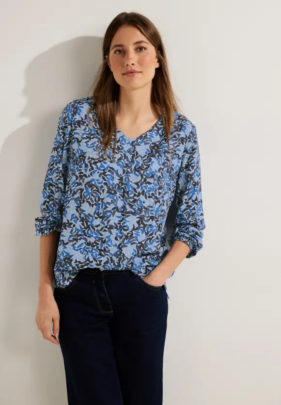 CECIL Bluse mit Minimalprint