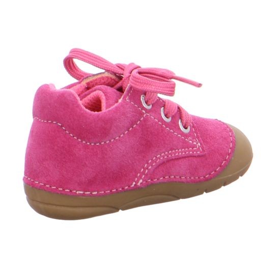 LURCHI Mädchen Halbschuhe rot Lauflernschuh