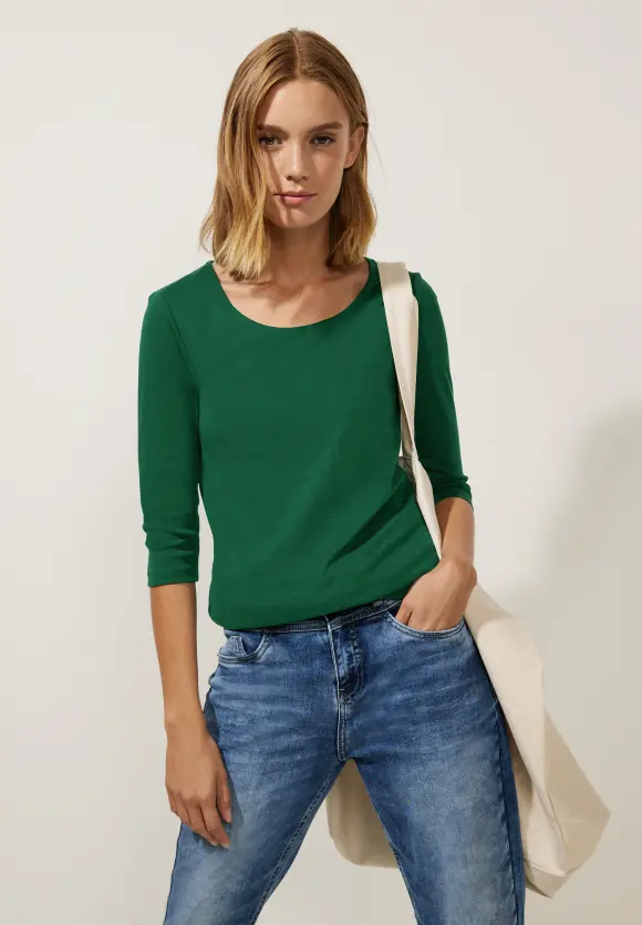 Street One Shirt in Unifarbe