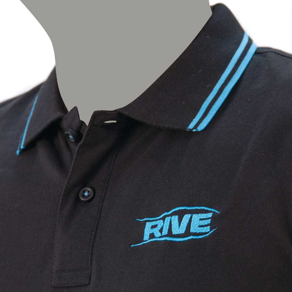 Polo Rive juodi polo marškinėliai HH Taille S