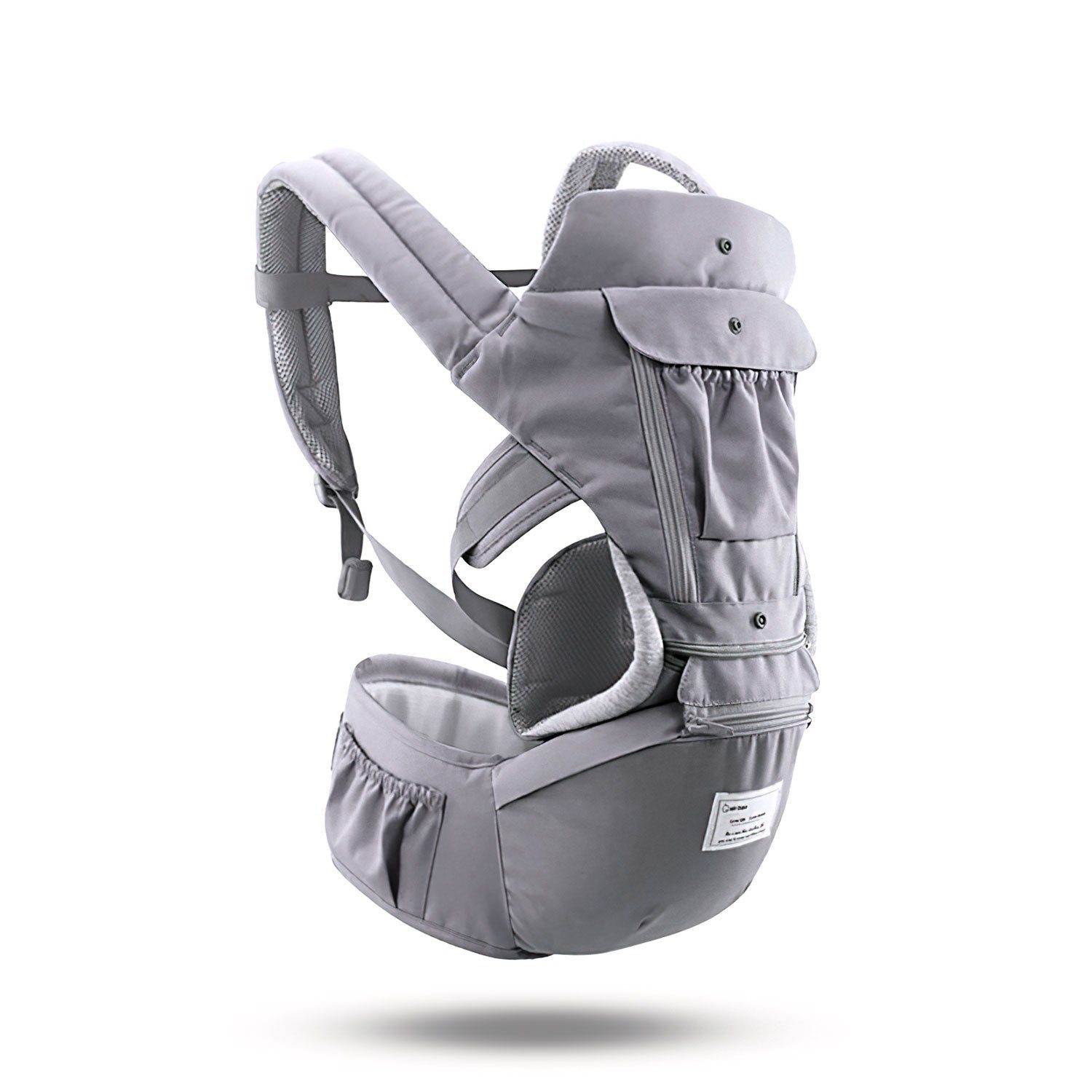 TOPMELON Bauchtrage Fronttrage, Babytrage, Baby-Taillenhocker, atmungsaktiv