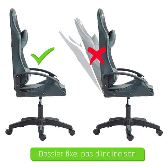 Scaun de gaming #BUTTERFLY GRI