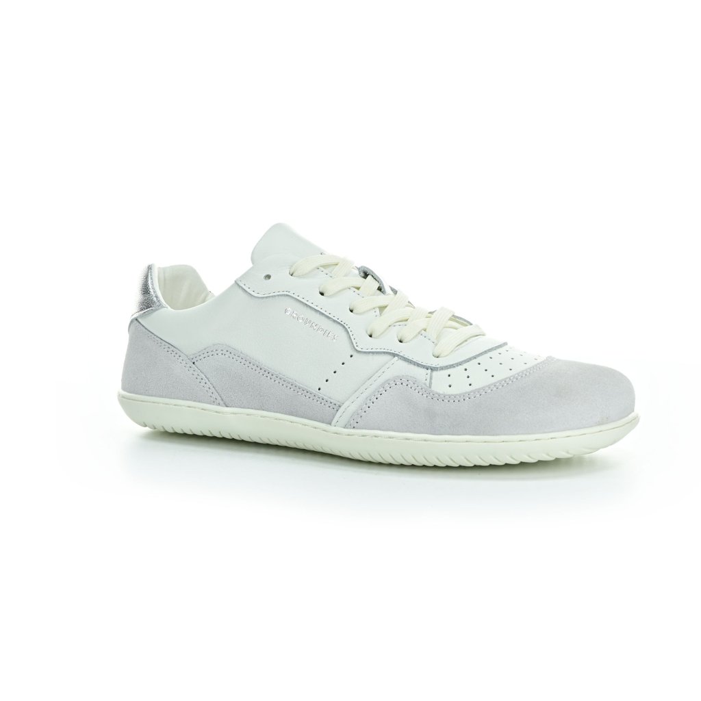 Groundies Nova GO1White/Silver Barfußschuhe