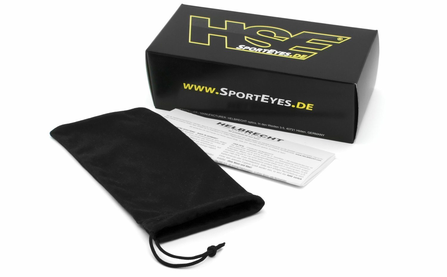 HSE - SportEyes Sportbrille 2400 Größe S, Schulsportbrille, Ballsportbrille