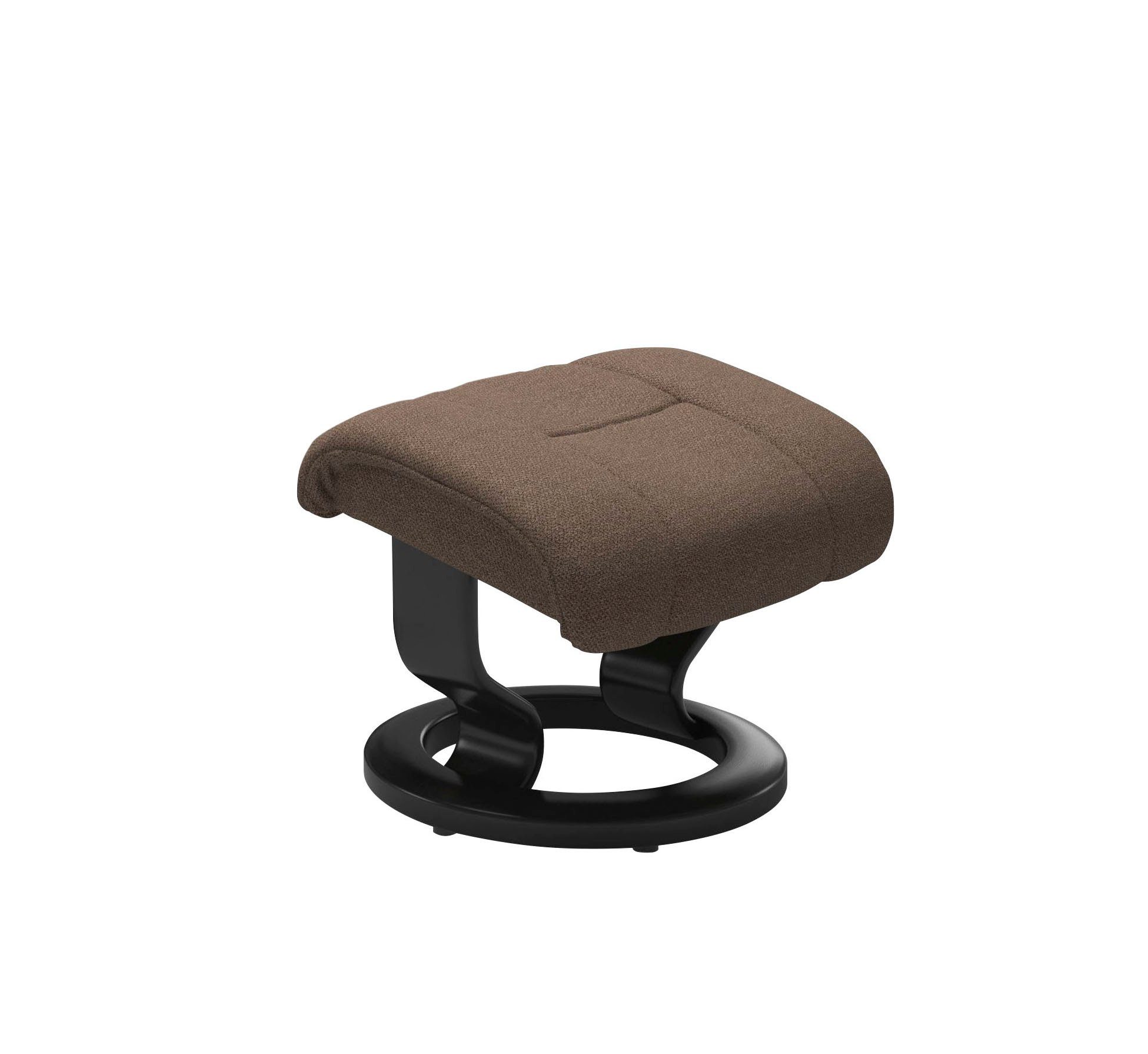 Stressless® Relaxsessel Reno (Set, Relaxsessel mit Hocker), mit Hocker, mit Classic Base, Größe S, M & L, Gestell Schwarz