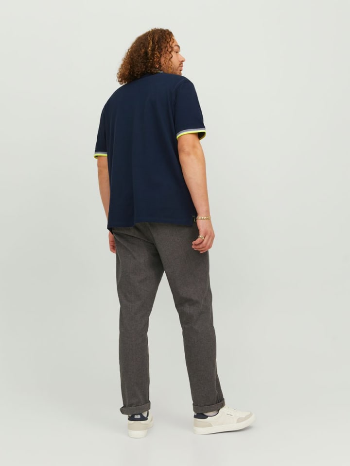 JACK & JONES PLUS Poloshirt in Dark Navy günstig kaufen