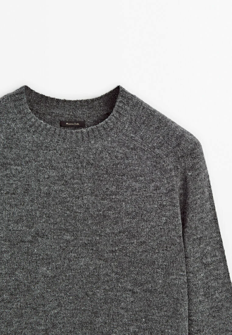 Massimo Dutti BRUSHED BLEND - Suéter