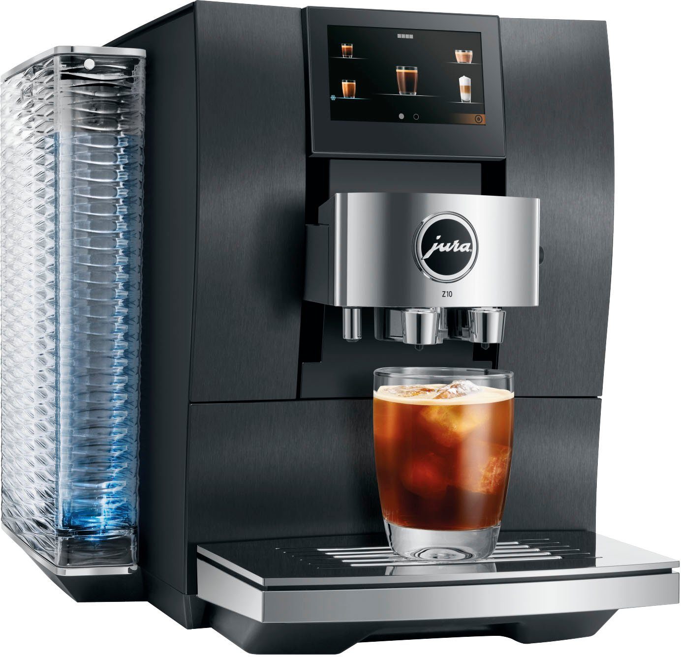 JURA Kaffeevollautomat 15368 Z10 Aluminium Dark Inox (EA) Signature Line