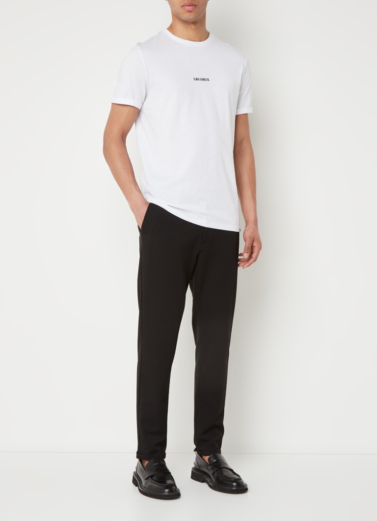 Les Deux Lens T-krekls ar logotipu