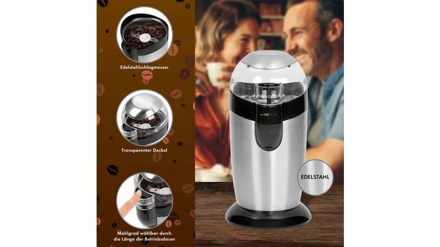 CLATRONIC elektrische Kaffeemühle KSW 3307