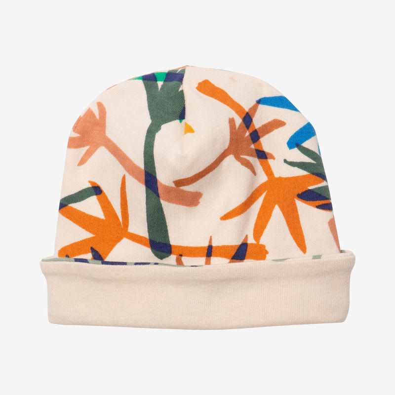 Bonnet bébé garçon camo palmes jaune Catimini