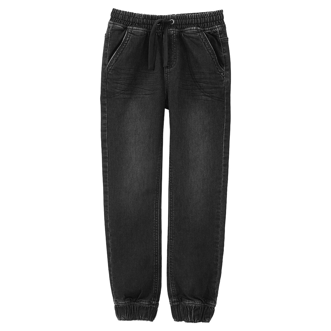 Jungen Pull-on-Jeans mit Tunnelzug