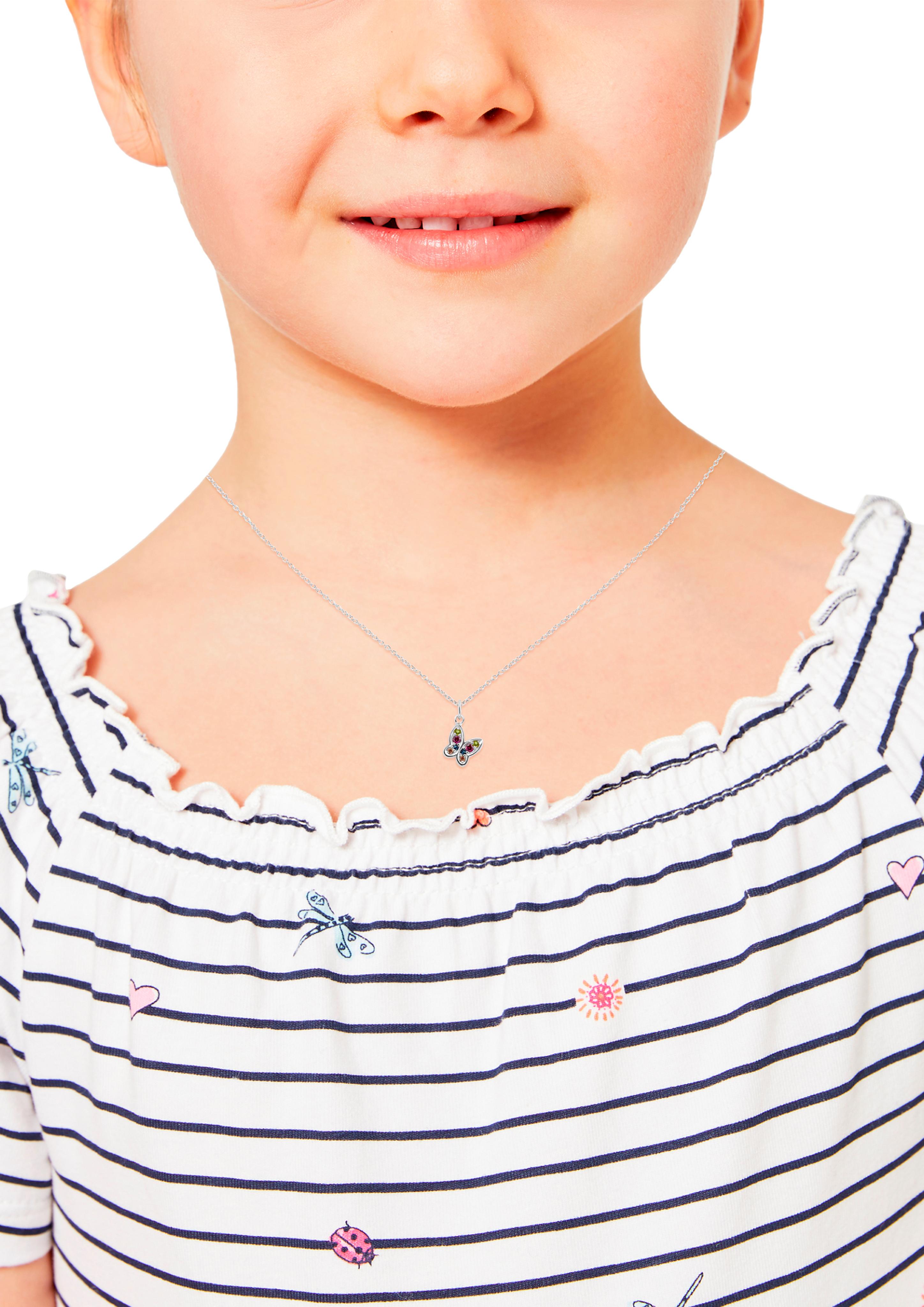 Silber-Halskette Schmetterling  6006397-92