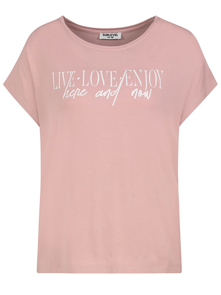 Sublevel Shirt in Rosa günstig kaufen