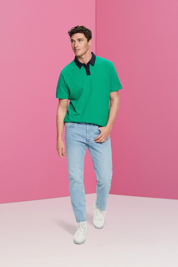 Poloshirt aus Baumwoll-Piqué