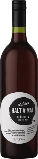 Glühwein rot 1,0 L - Weingut Heinrich Kohles