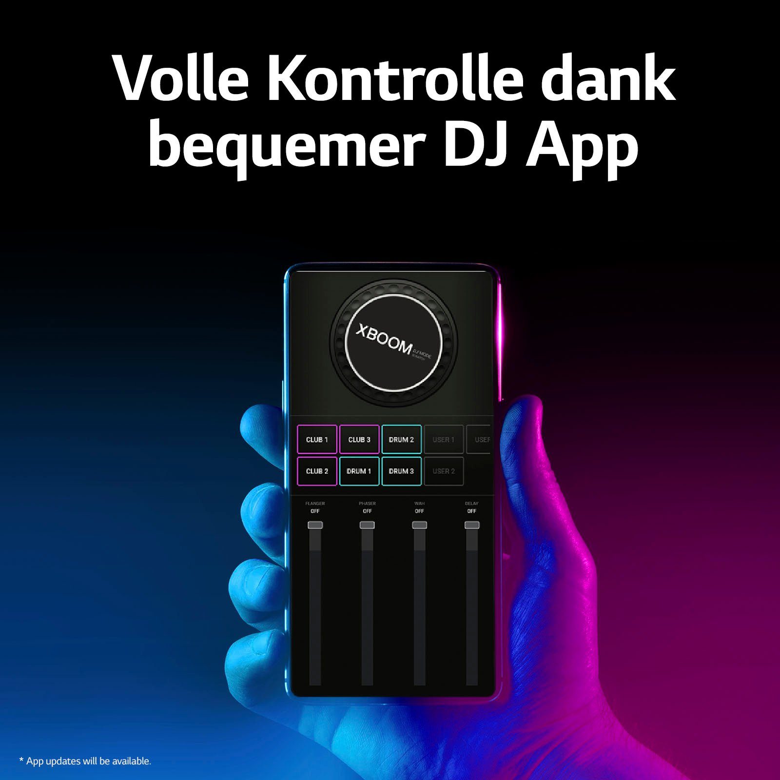 LG XBOOM RNC5 Stereo Party-Lautsprecher (Bluetooth)