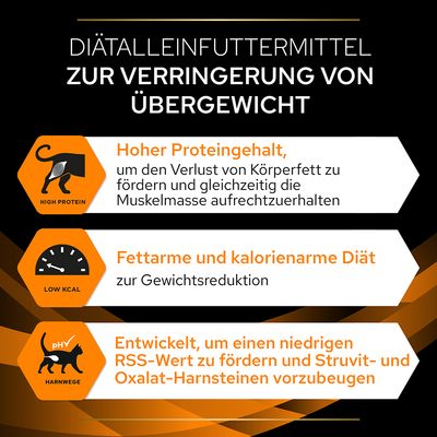 PURINA PRO PLAN Veterinary Diets Feline OM ST/OX - Obesity Management
