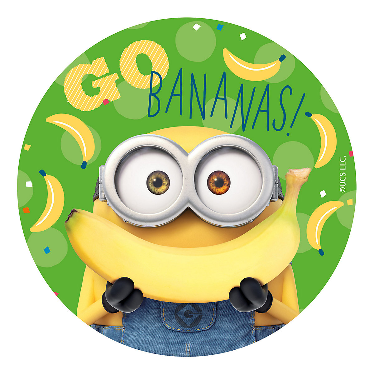 Essbare Tortenaufleger Minions 20cm