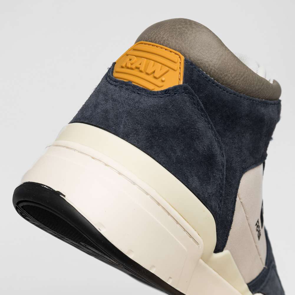 G-STAR RAW ATTACC Mid Herren Nubukleder Sneaker 2212 040712 NVY
