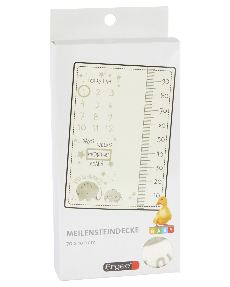 Süße Meilensteindecke