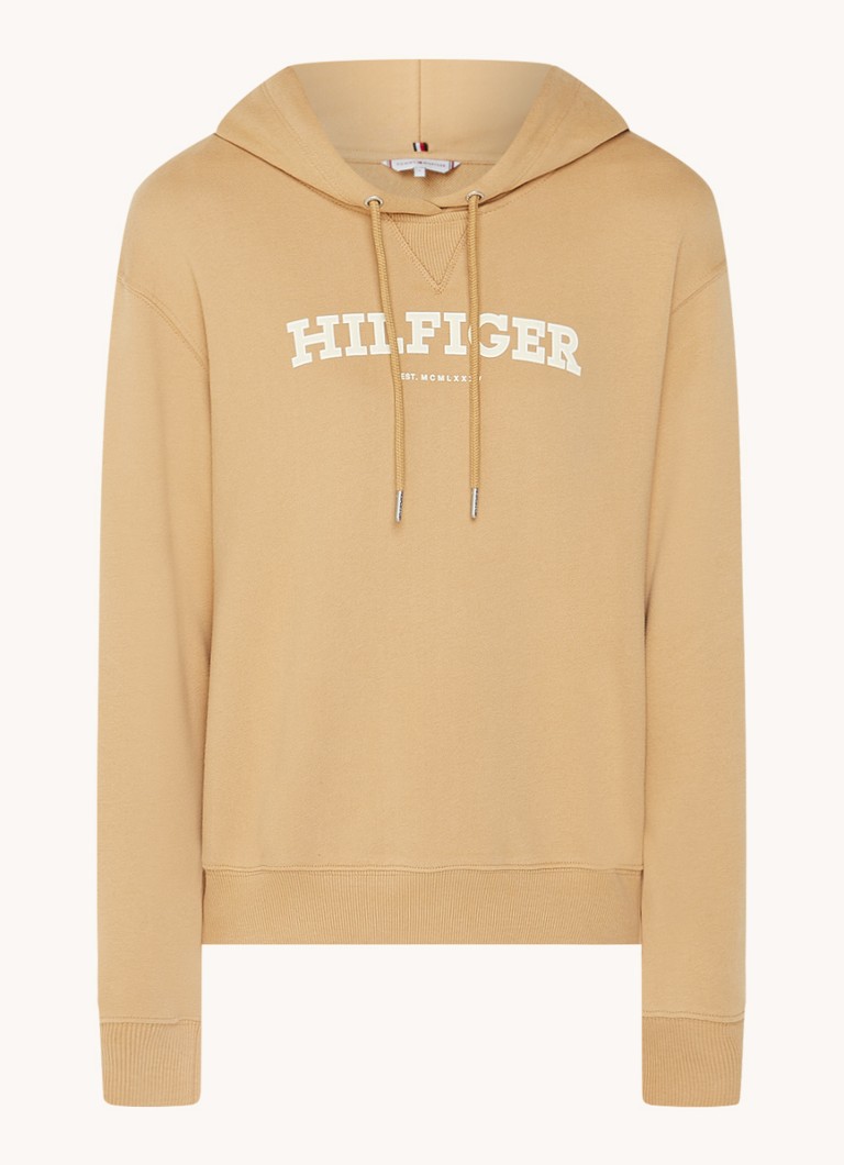 Tommy Hilfiger logós kapucnis pulóver