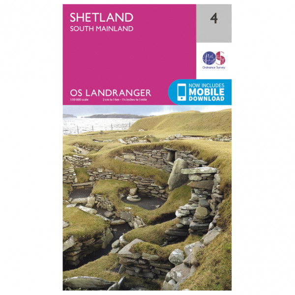 Ordnance Survey - Shetland - South Mainland L004 - Wanderkarte