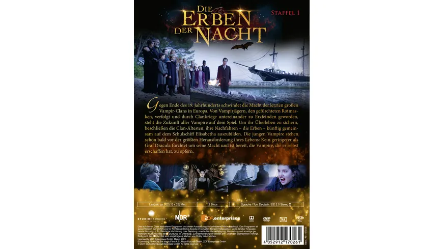 Die Erben der Nacht - Staffel 1  [2 DVDs]