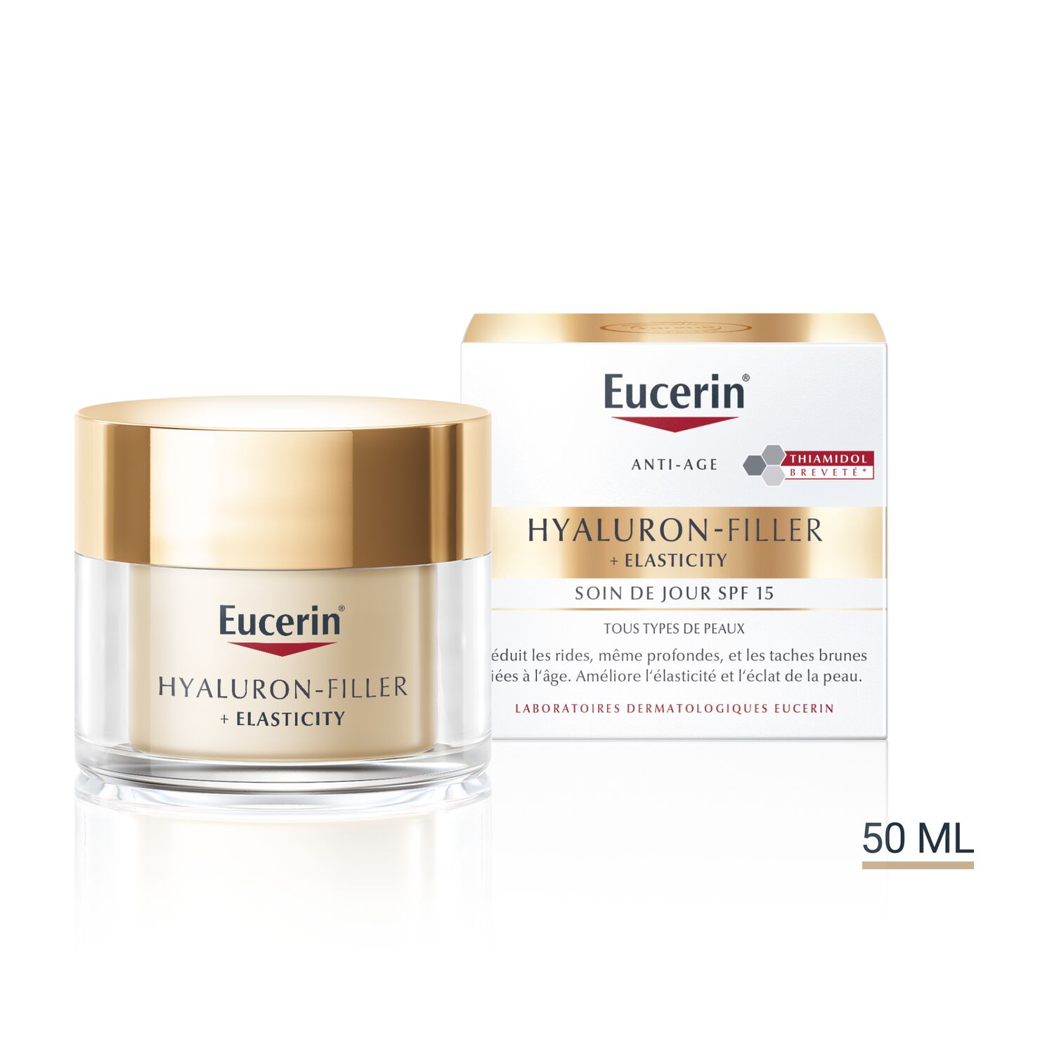 Eucerin Hyaluron-Filler + Elasticity SPF15 Crème de Jour Anti-Age