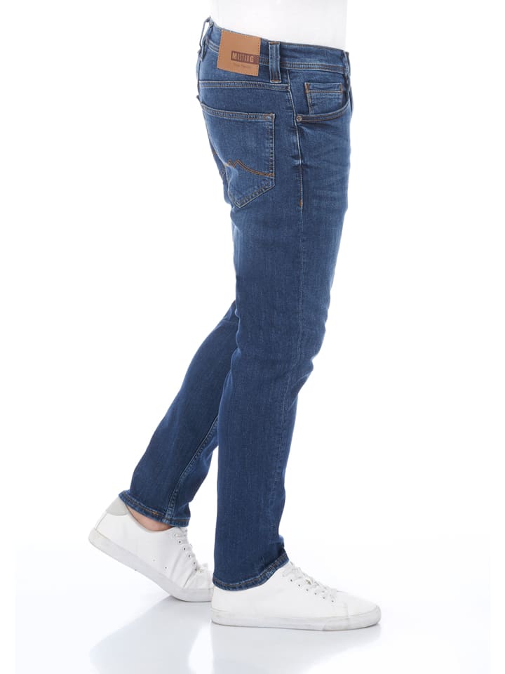 Mustang Jeans Oregon tapered in Blau günstig kaufen